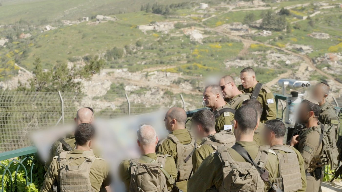 הרמטכ"ל בסיור בגבול הצפון