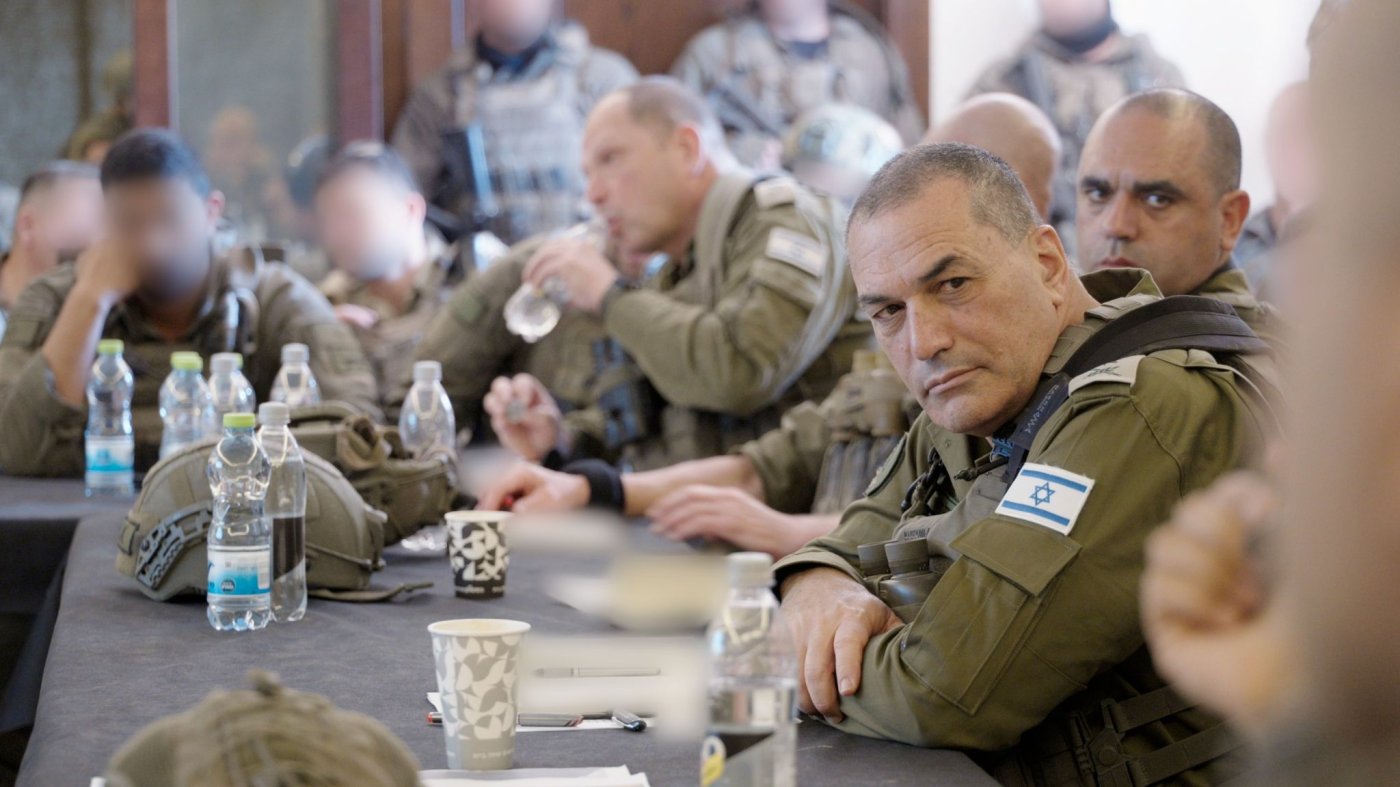 הרמטכ"ל עם קצינים בפיקוד צפון
