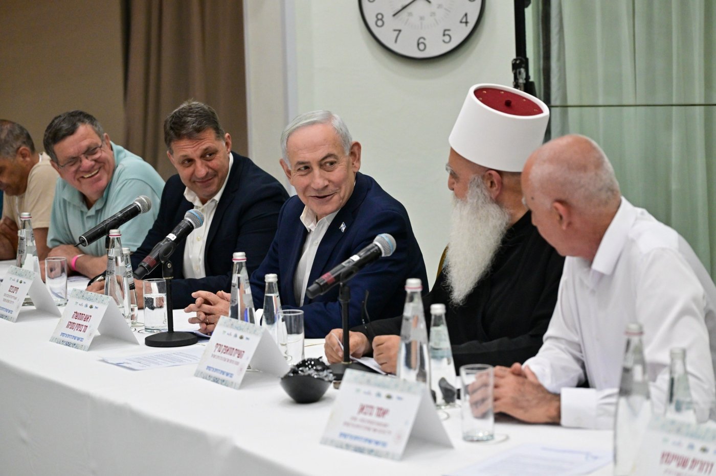 נתניהו בכנס ראשי הרשויות הדרוזיות והצ'רקסיות