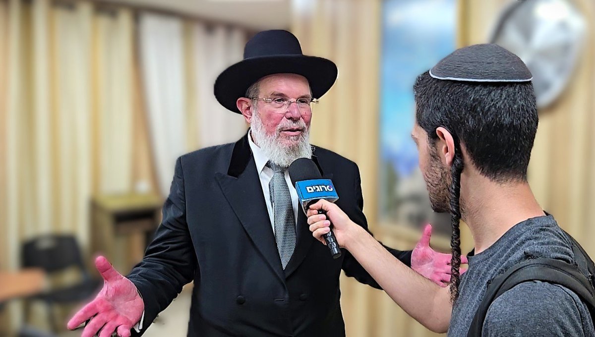 הרב הראשי לישראל ראיון