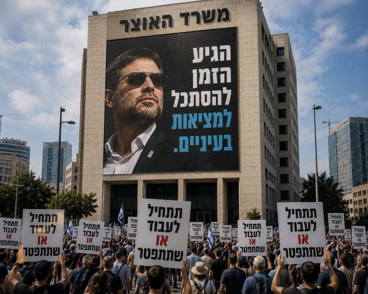 הנקודה האדומה: סמוטריץ', הגיע הזמן לעבור מהרשת למציאות! 