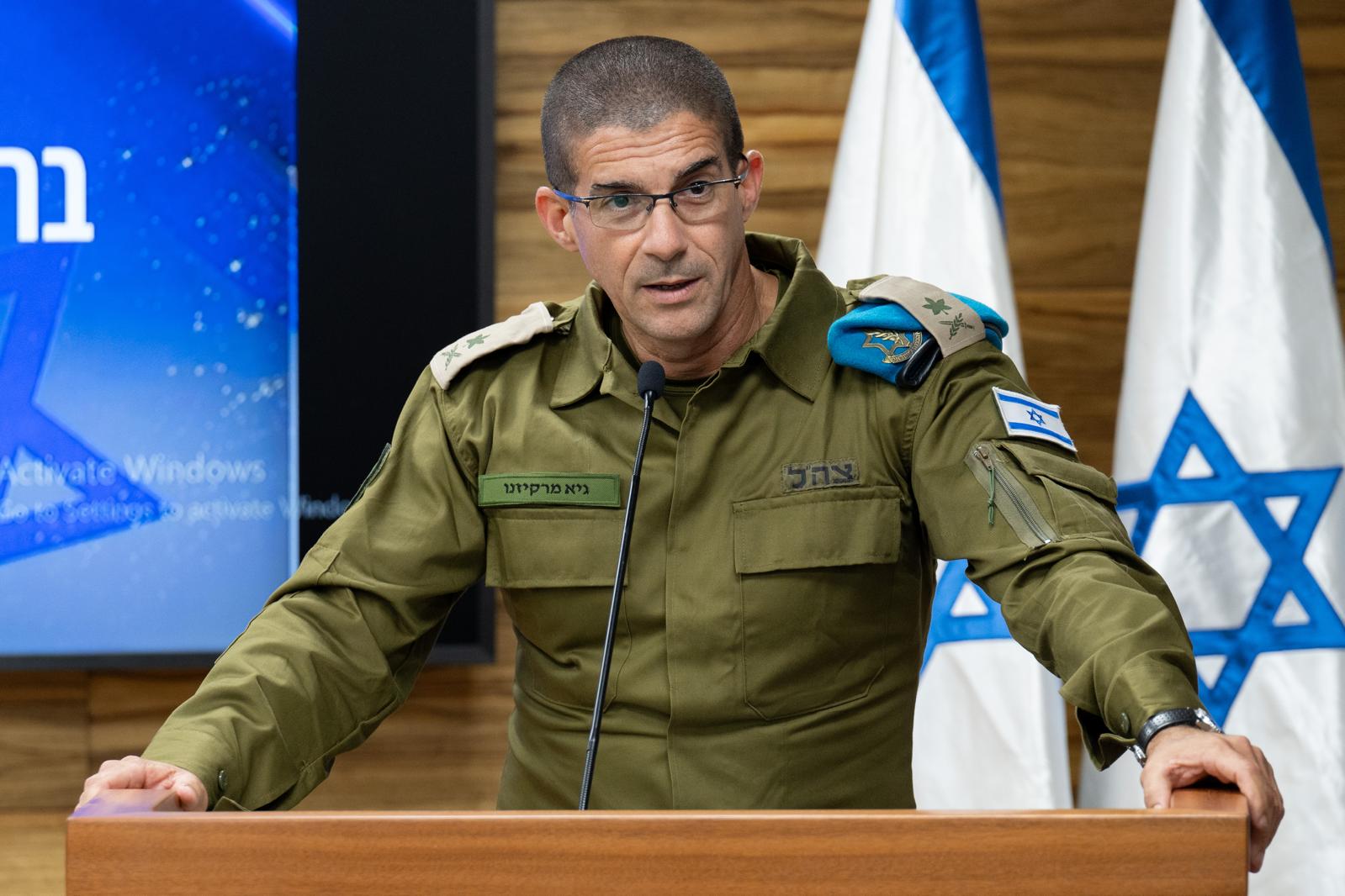  האלוף גיא מרקיזנו מונה למזכיר הצבאי של רה"מ