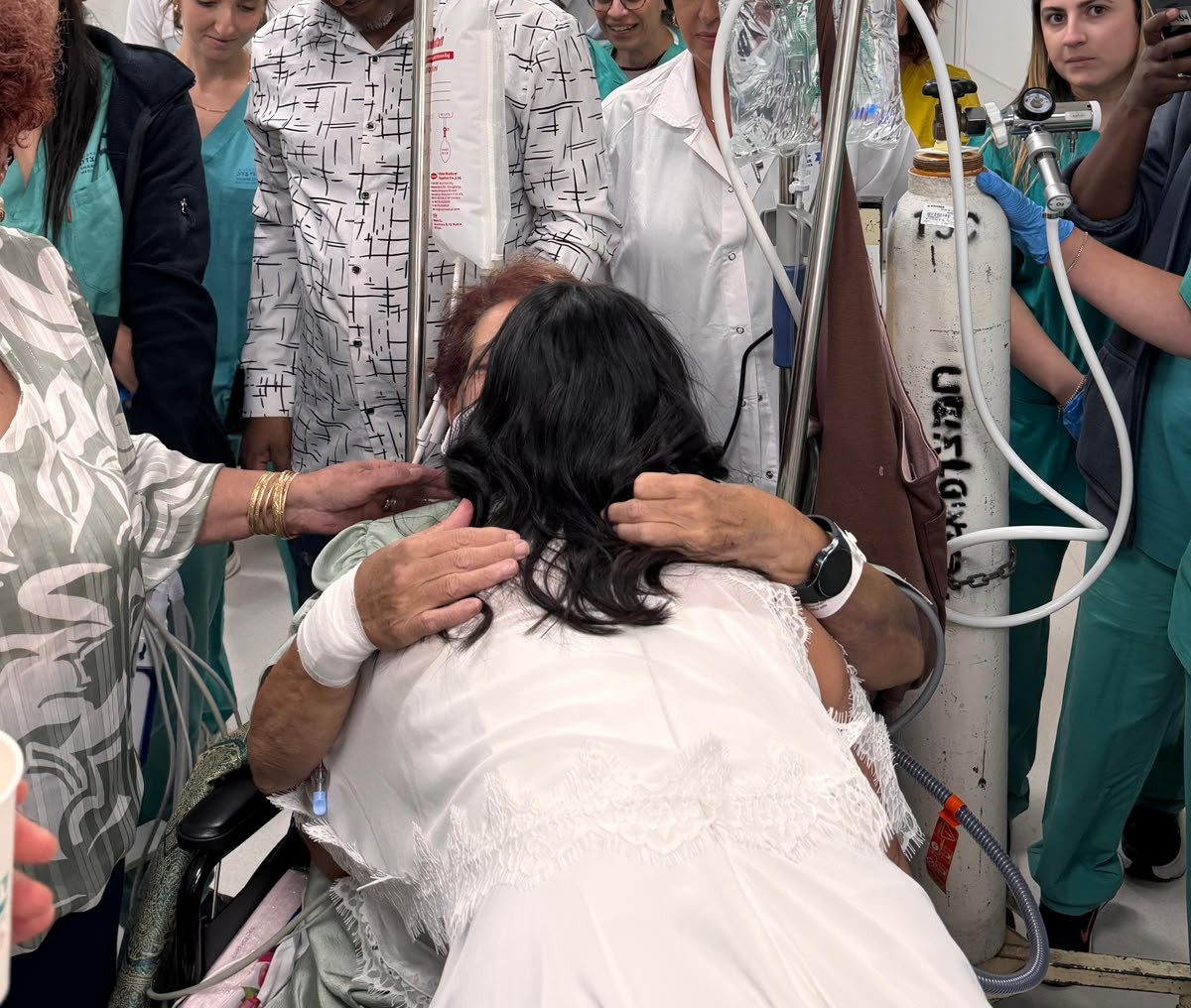 האם התאשפזה, החתונה עברה למחלקה בבית החולים