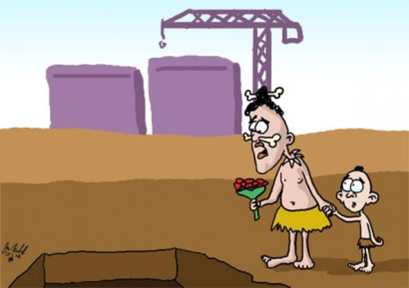 הקריקטורה היומית של אור רייכרט: פרשת ברזילי
