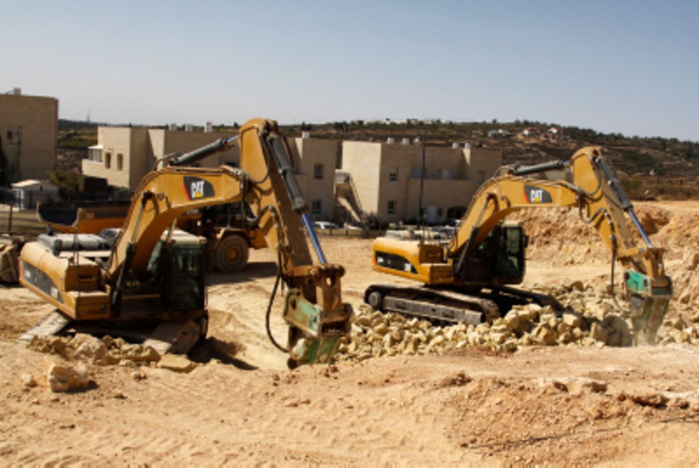 ההקפאה הסתיימה: הדחפורים חזרו לעבוד ביהודה ושומרון