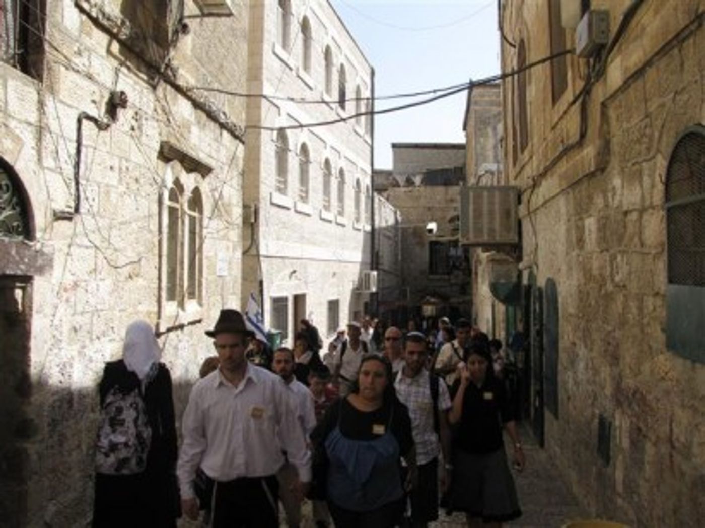 עלייה של עשרות אחוזים במספר המבקרים בעיר העתיקה בחול המועד