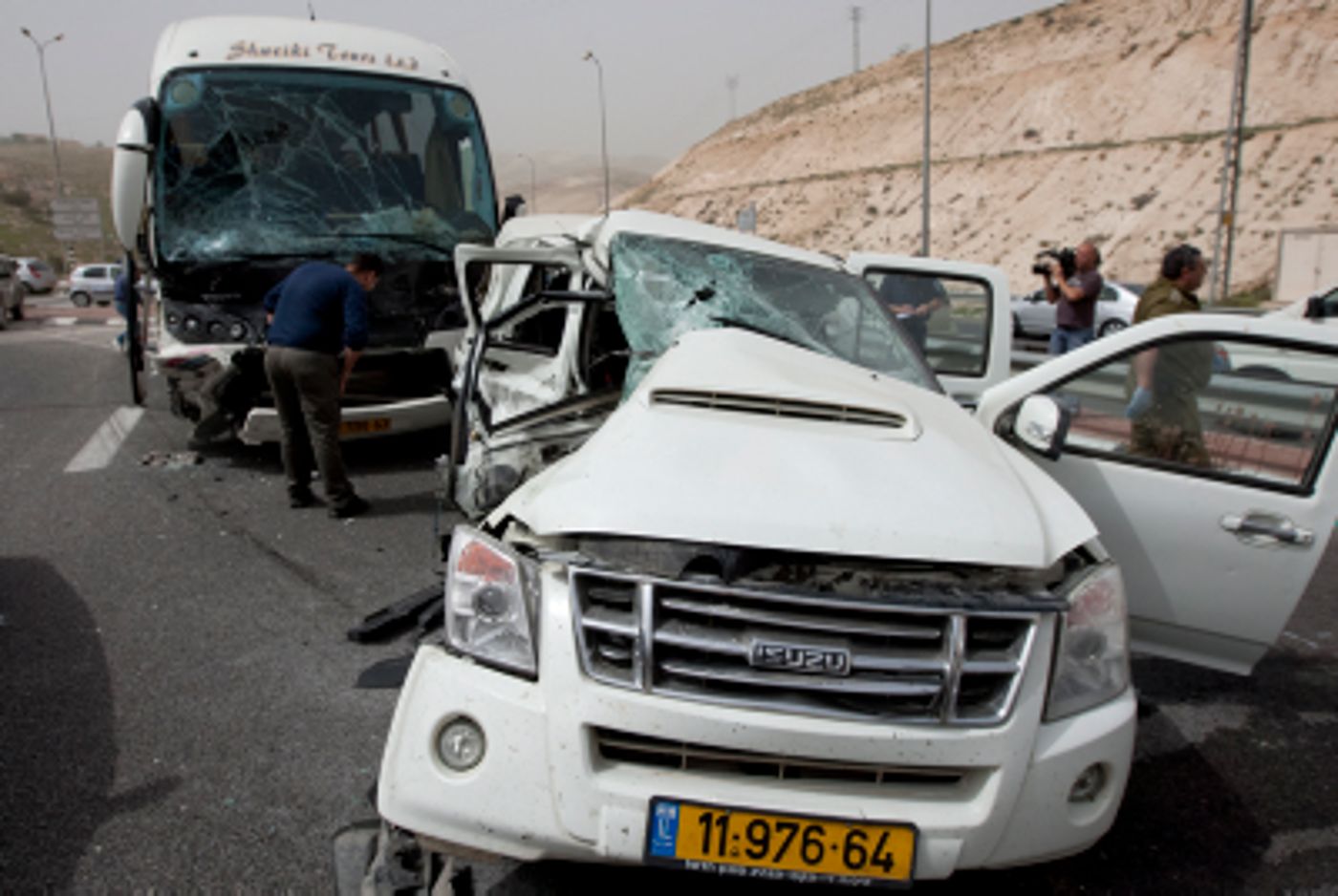 מפחיד לנסוע בכבישי יו"ש ולא בגלל בעיות בטחוניות