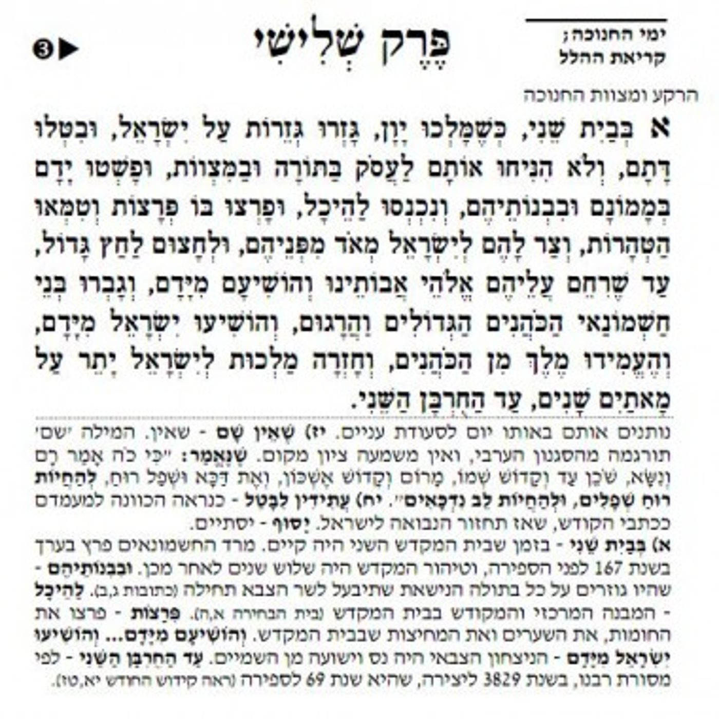 להורדה: הלכות חנוכה לרמב"ם מנוקדות ומבוארות