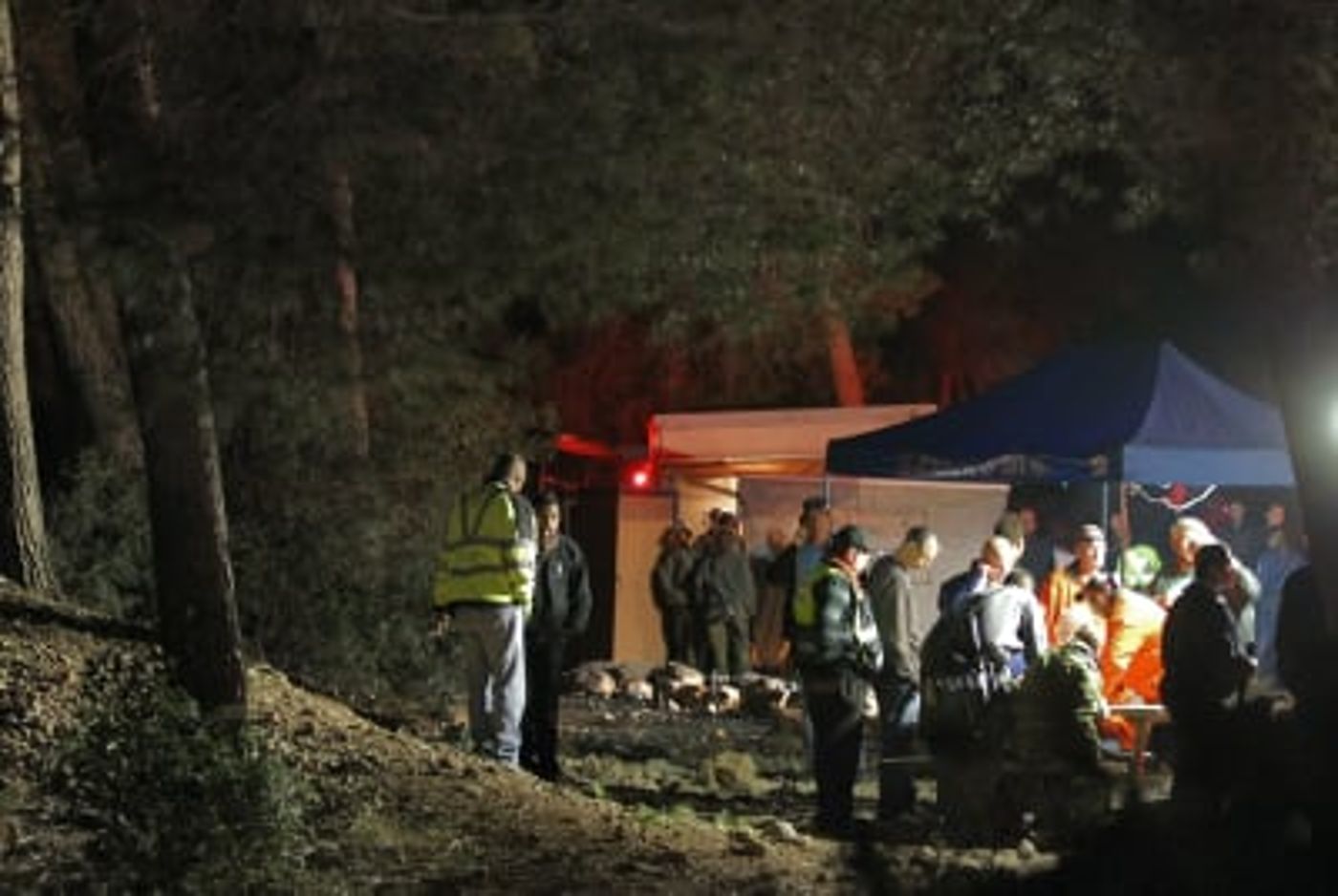 תמונות מהחיפושים ומציאת גופת הנרצחת בהרי ירושלים