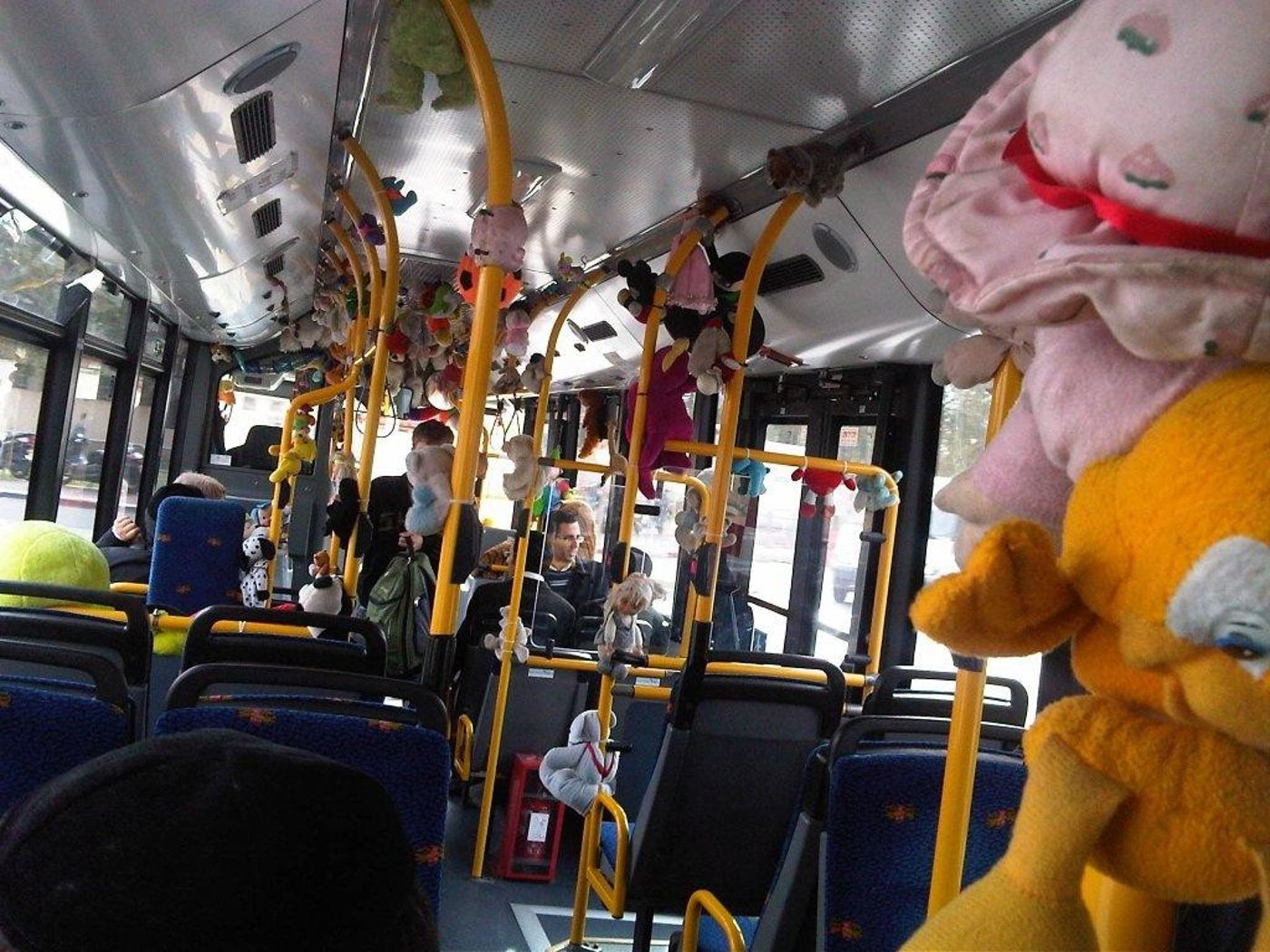תמונות כמו בחו"ל: אוטובוס לא שגרתי