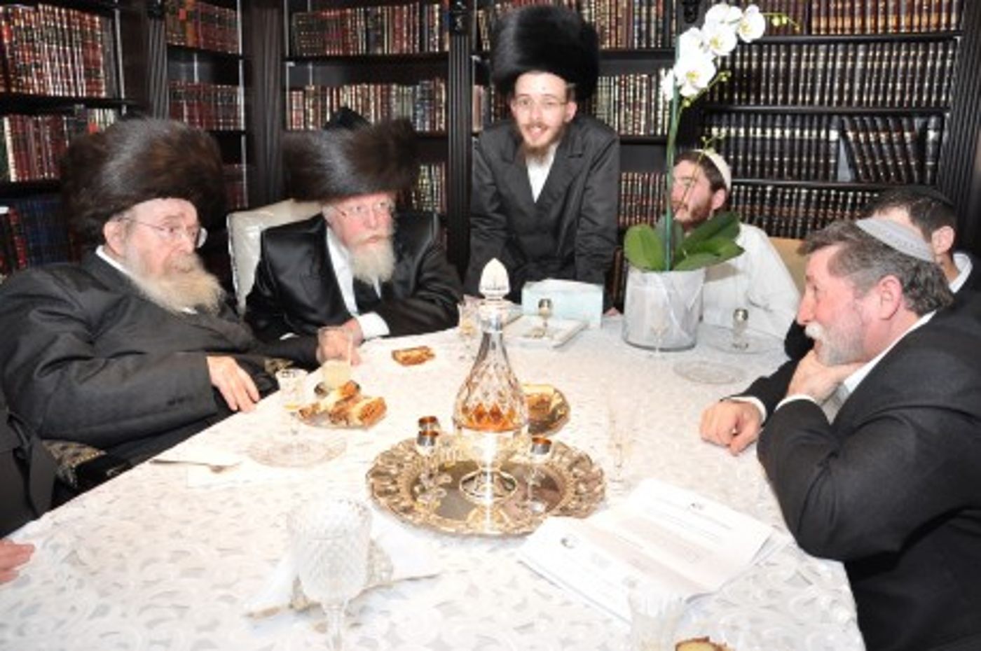 כצל'ה נפגש עם האדמו"ר מסדיגורא (גלריה)