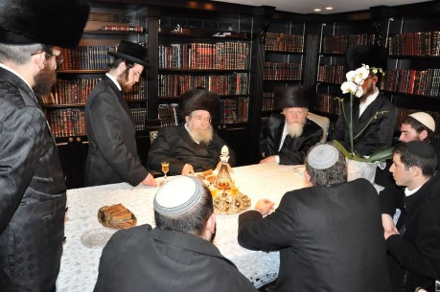 כצל'ה נפגש עם האדמו"ר מסדיגורא (גלריה)