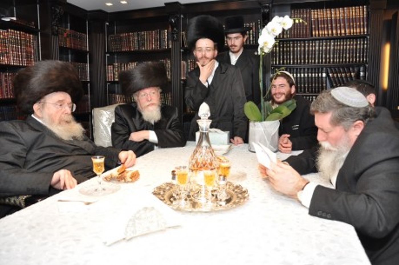 כצל'ה נפגש עם האדמו"ר מסדיגורא (גלריה)