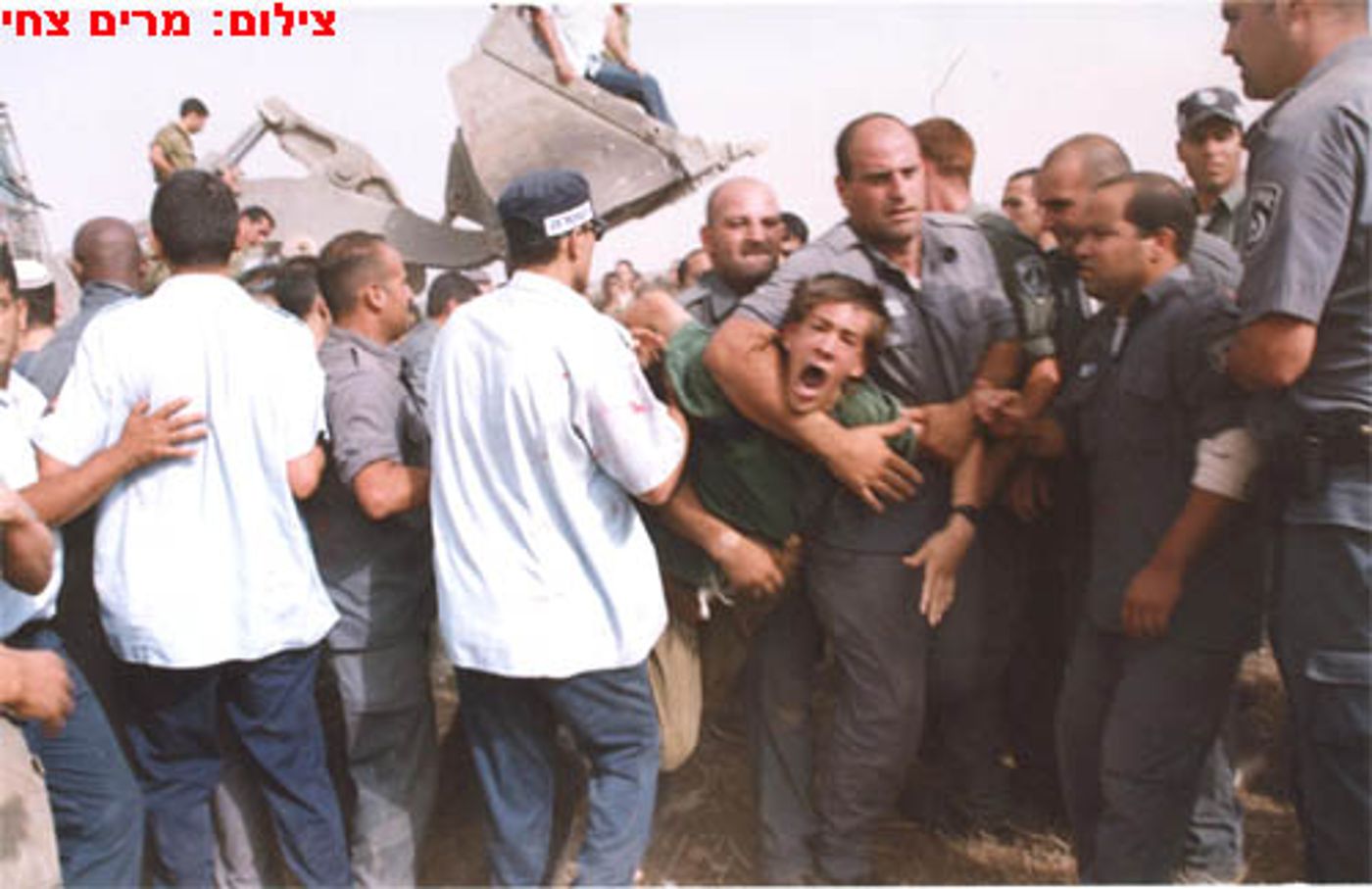 ההסטוריה של האלימות המשטרתית בחוות גלעד