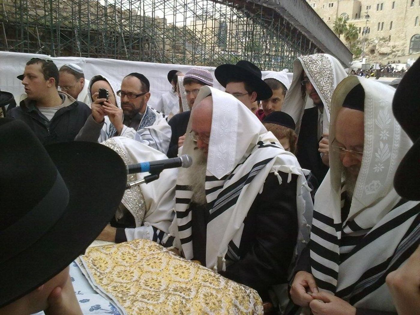 תמונות מברכת הכהנים ההמונית בכותל המערבי