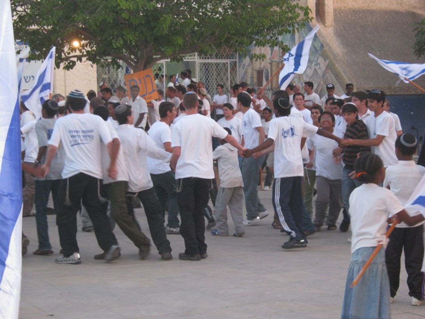 חוגגים בנגב את יום ירושלים: ריקוד דגלים בערד