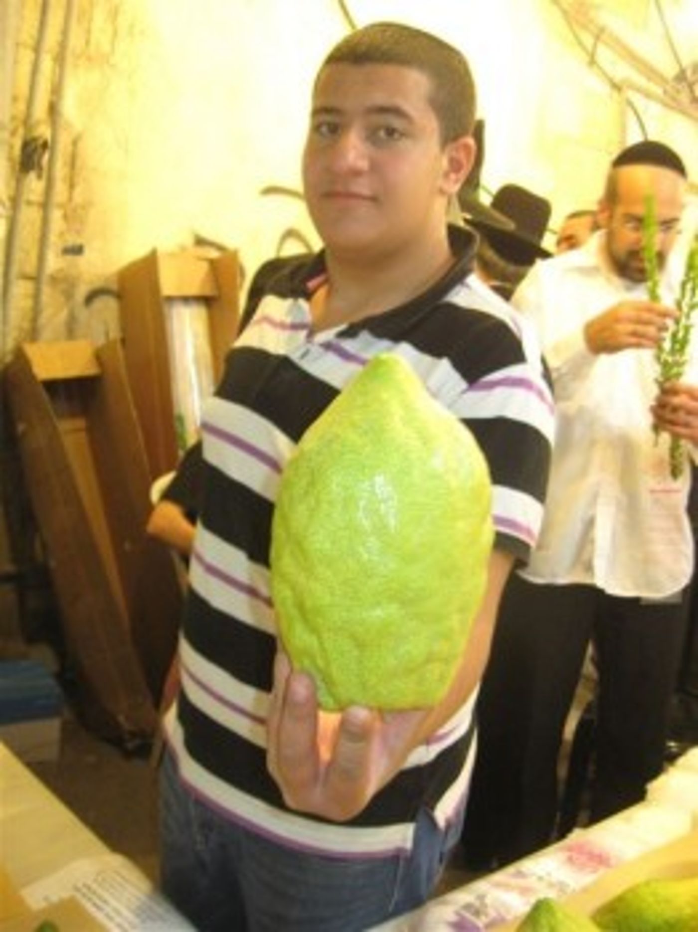 גלריית תמונות: שוק ארבעת המינים בירושלים