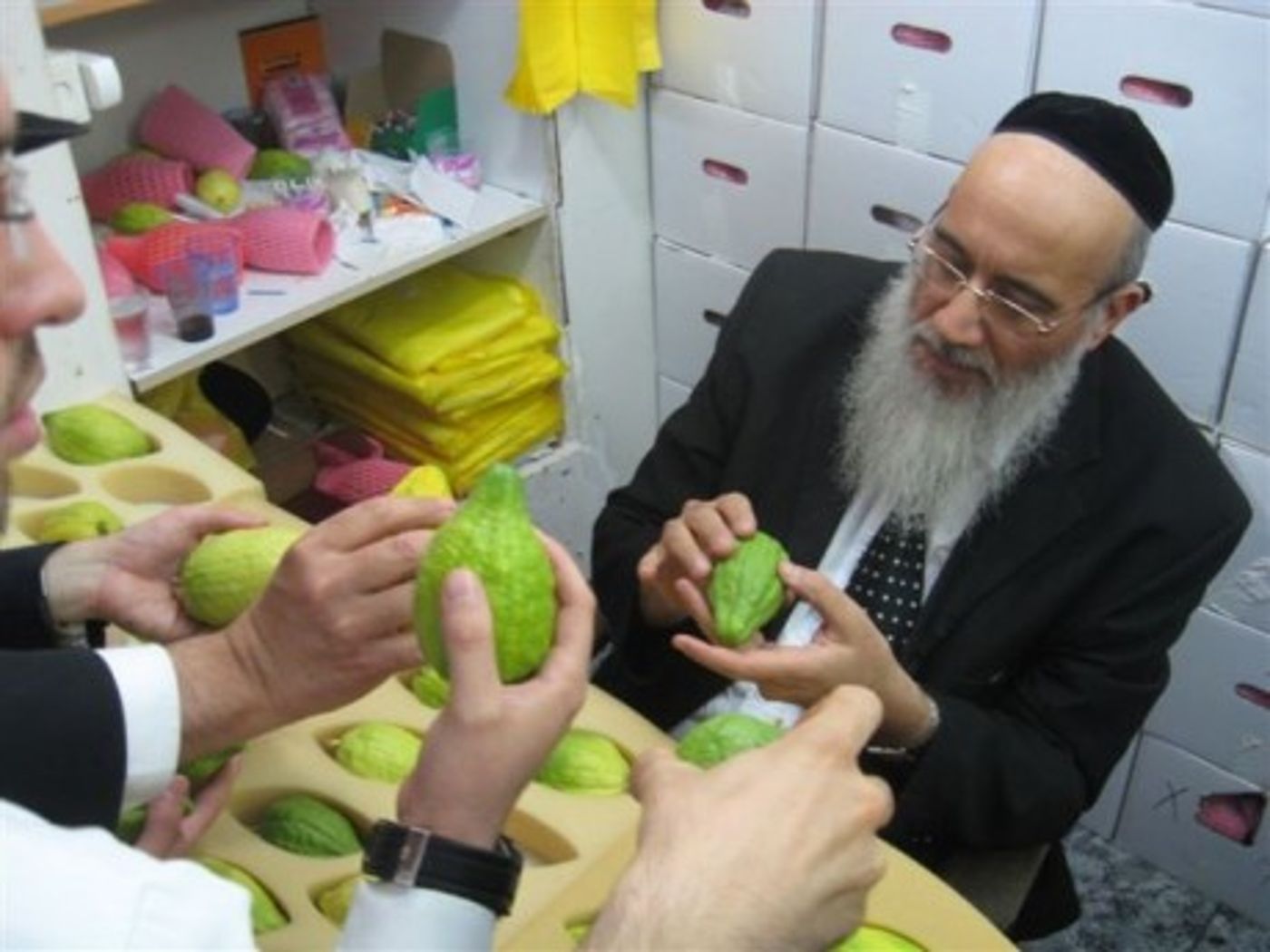 גלריית תמונות: שוק ארבעת המינים בירושלים