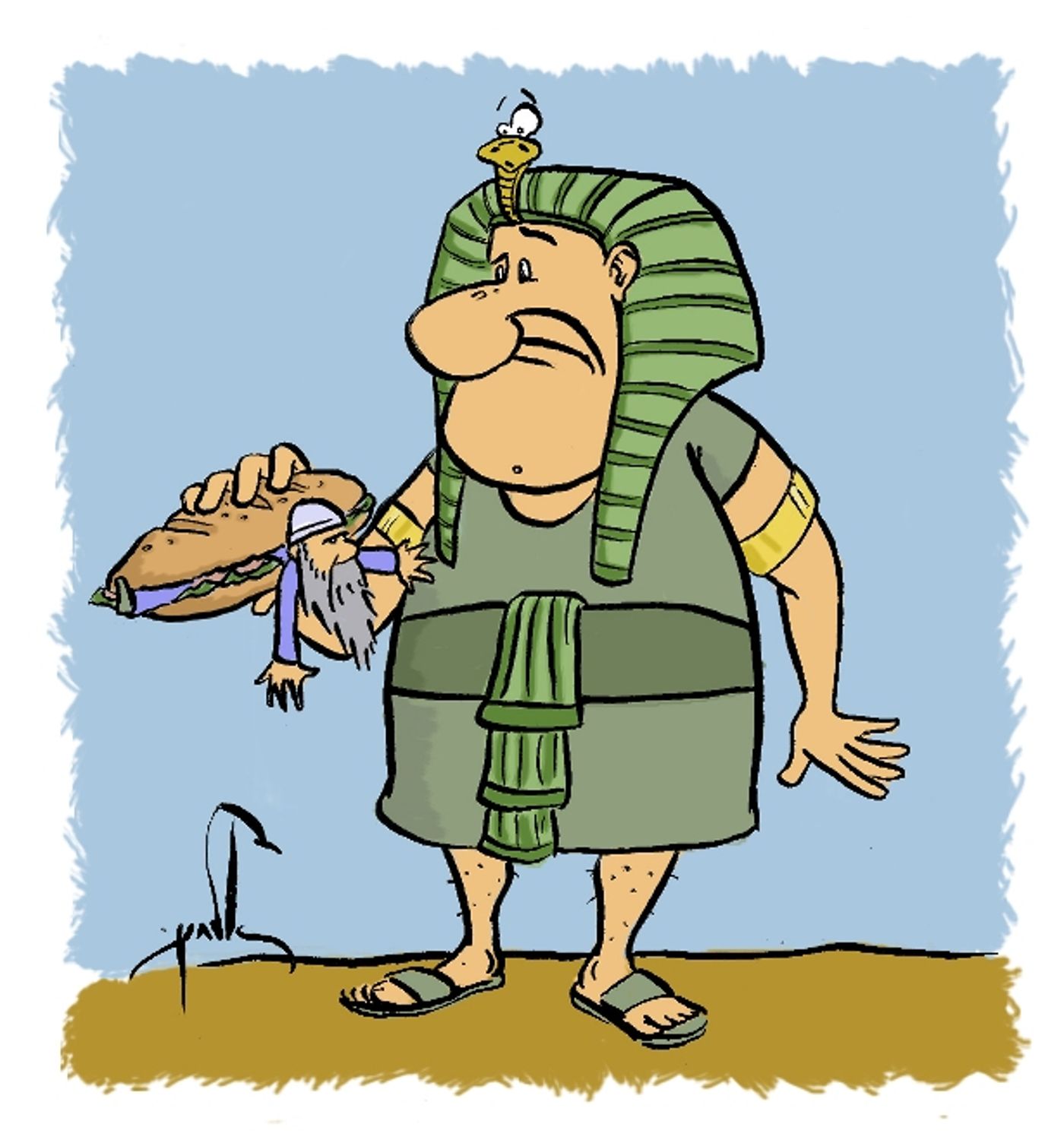 קריקטורה לכבוד שבת: פרשת מקץ