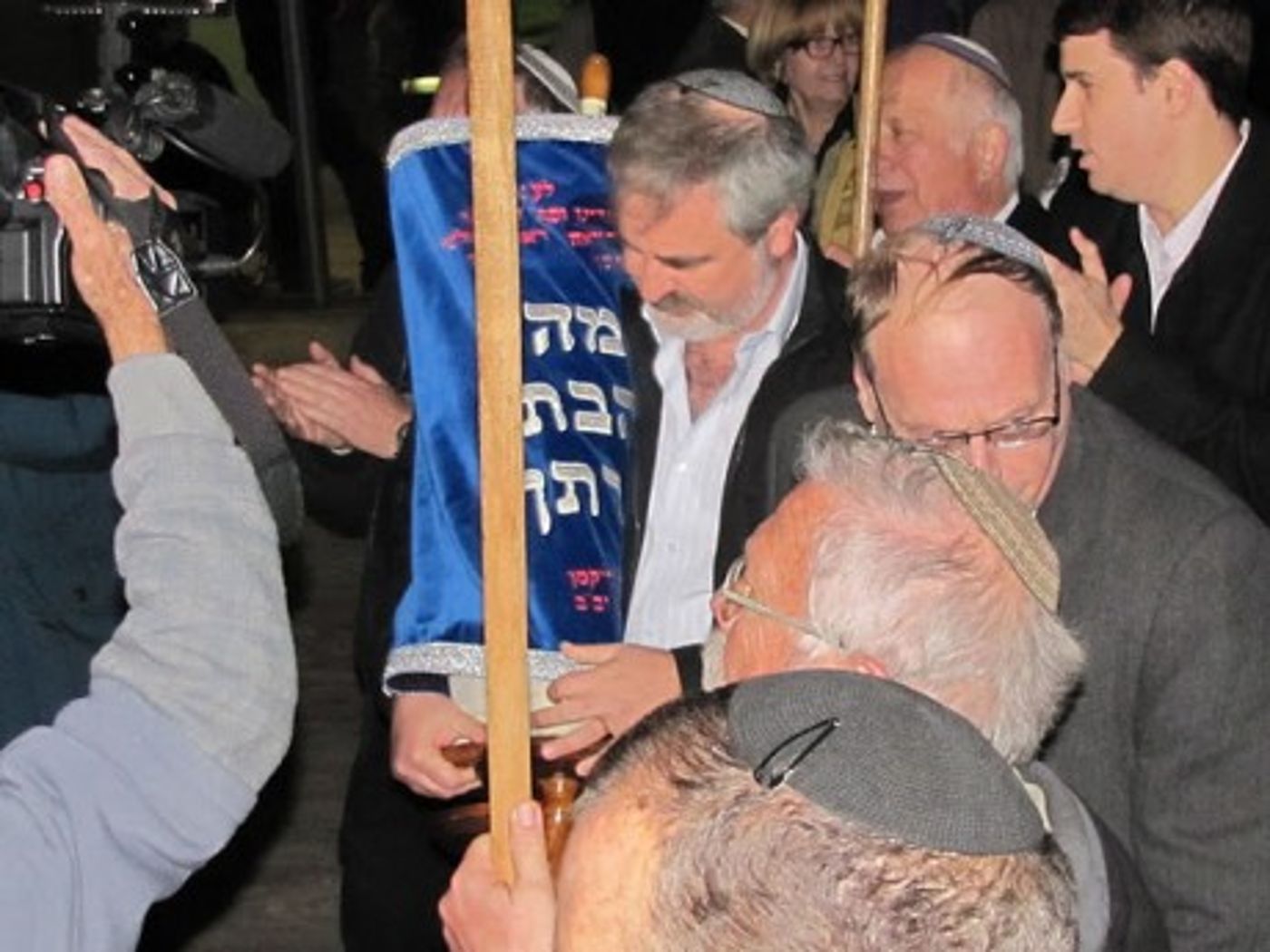 גם דרוזים באו לחנוכת בית הכנסת באוניברסיטת חיפה