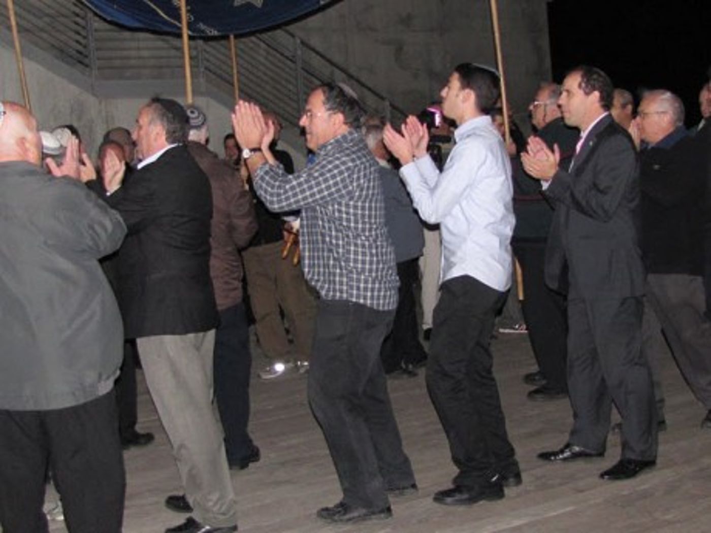 גם דרוזים באו לחנוכת בית הכנסת באוניברסיטת חיפה