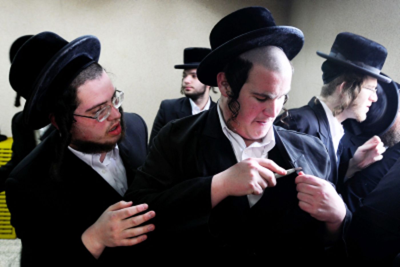גלרייה: כך נראתה הלוויתו של האדמו"ר מויז'ניץ