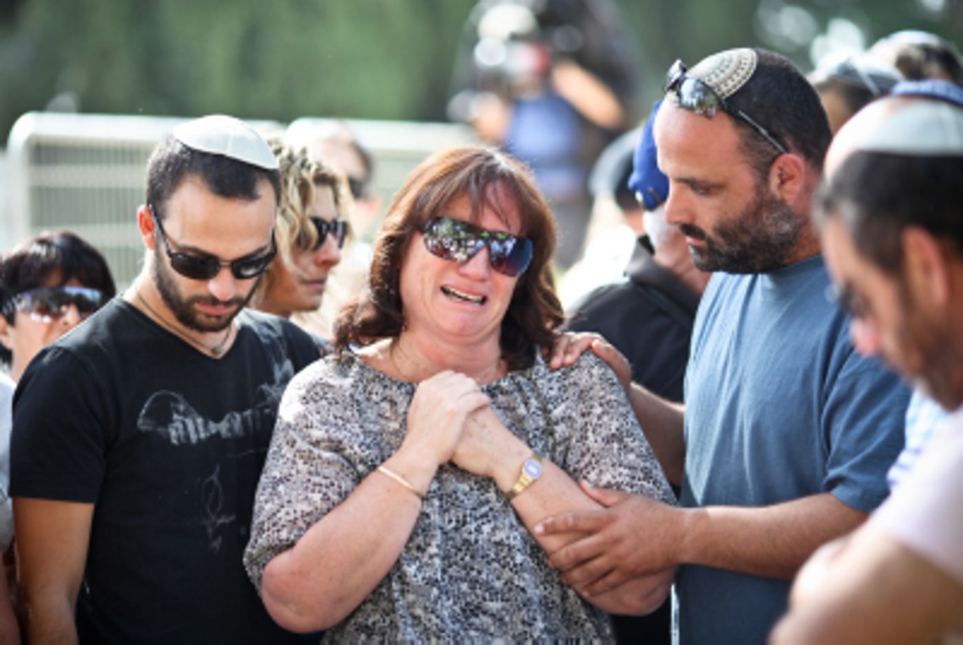 סא"ל שלום אייזנר באזכרה לסגן הילה בצלאלי ז"ל