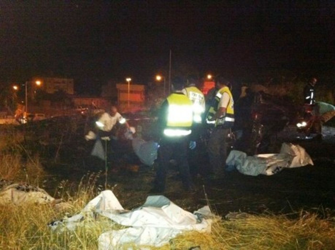 תאונה מחרידה בטבריה: שמונה בני משפחה נהרגו