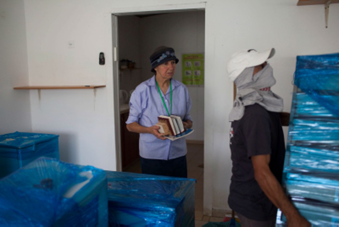 גלריית תמונות: כך פונה הישוב מגרון