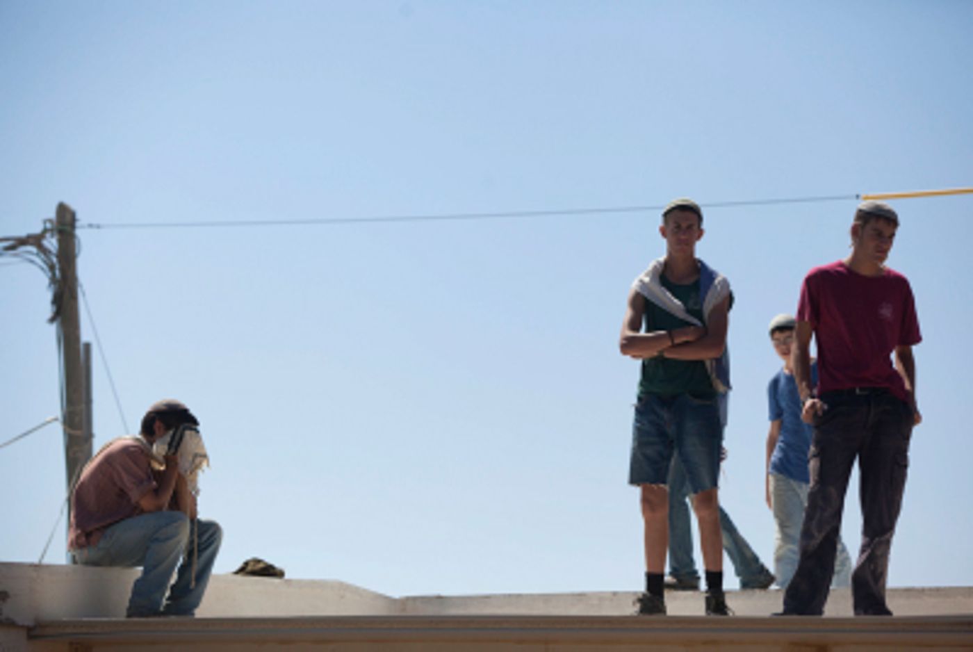 גלריית תמונות: כך פונה הישוב מגרון