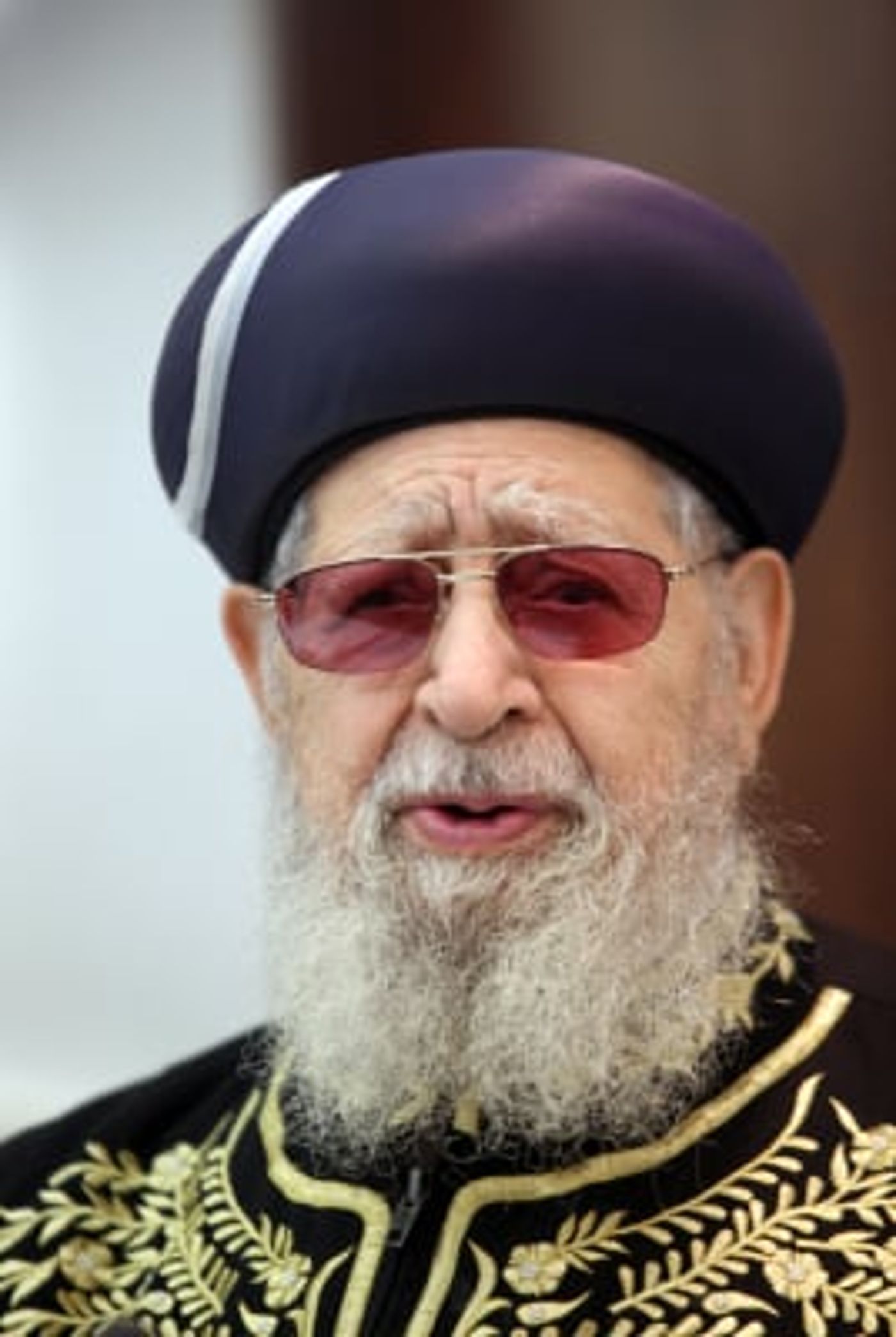 הרב עובדיה יוסף התמוטט בשבת; מאושפז במצב יציב