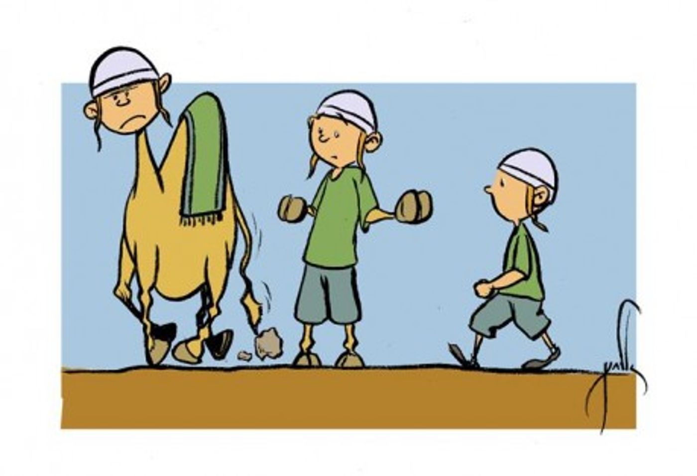 קריקטורה לכבוד שבת: פרשת וירא