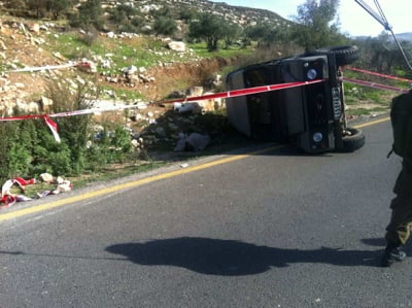 נסיון פיגוע בשומרון: ערבי ניסה לפגוע בחיילים וחוסל