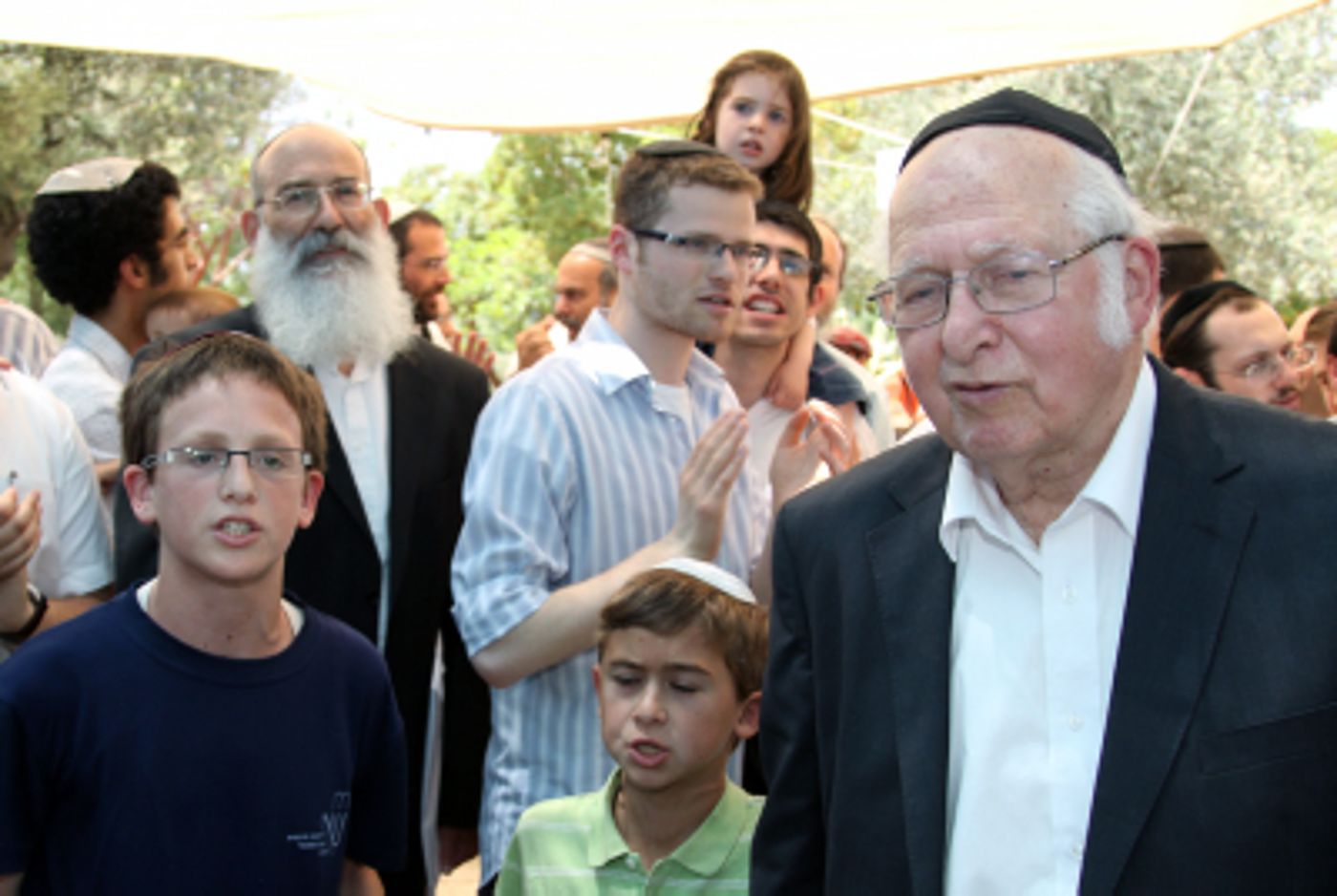 ישיבת הר עציון חגגה 80 לרב אהרון ליכטנשטיין