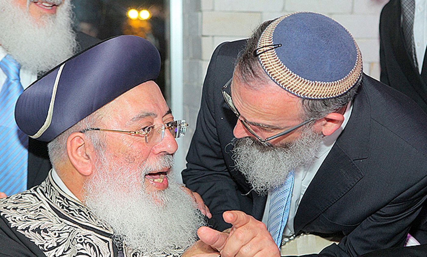 מה חושבים אנשי הרב עמאר על הרב דוד סתיו?
