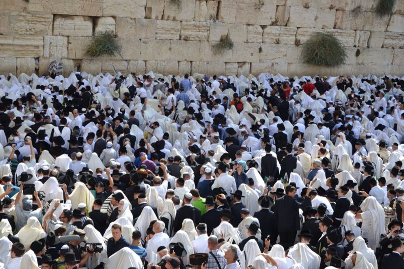 לברך את עמו ישראל באהבה: ברכת הכהנים תשע"ד בכותל המערבי, תיעוד מרהיב