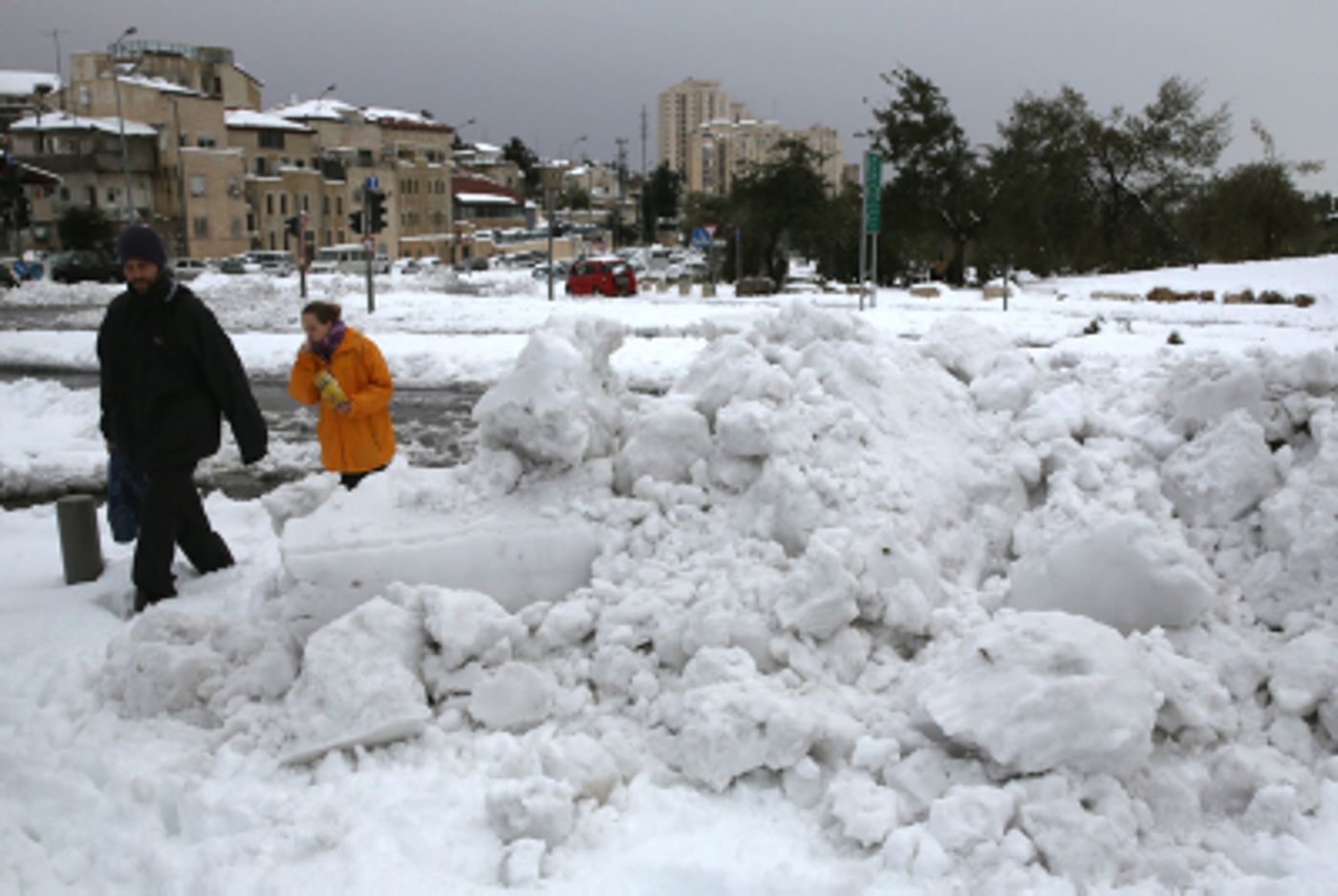 תושבי יו"ש קפואים בבתים: לא יהיה חשמל עד הבוקר