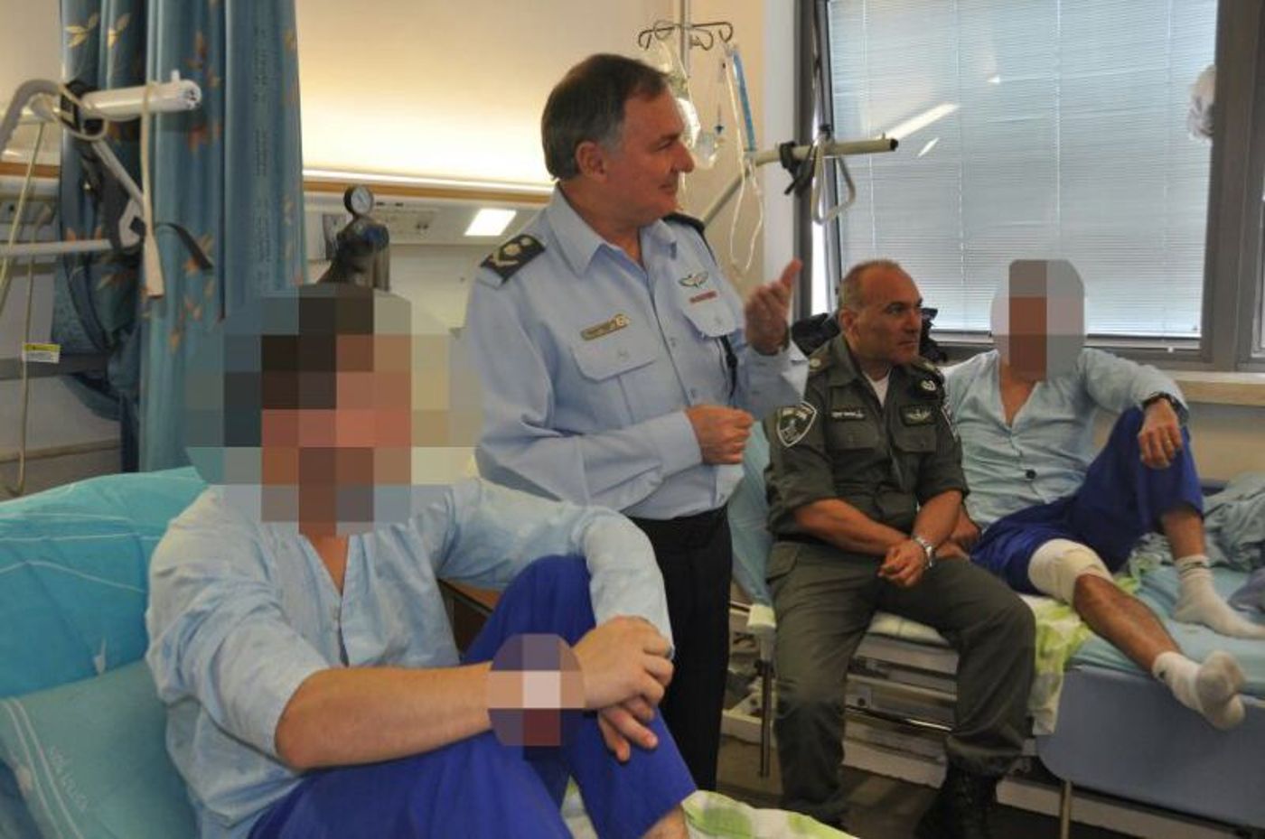 המפכ"ל ביקר את לוחמי הימ"מ שנפצעו בג'נין: "גאה בכם"