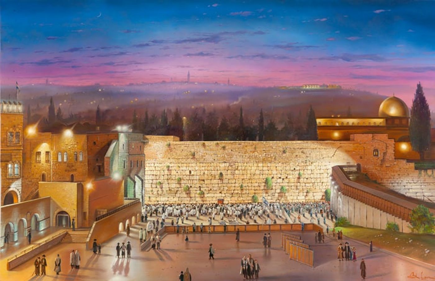האמן היהודי שהעלים את 'אל אקצא'