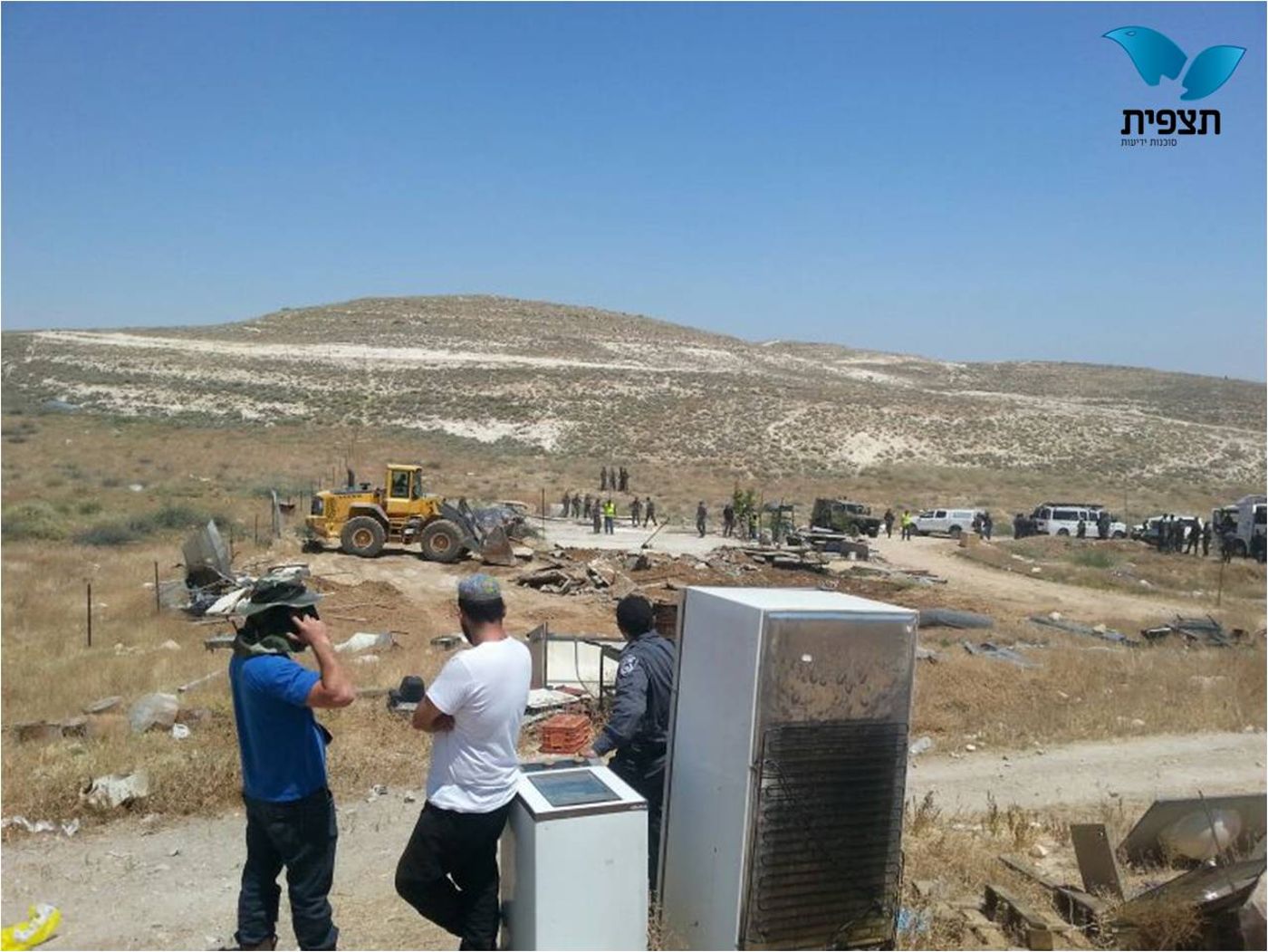 הסתיים ההרס במעלה רחבעם: 8 מבנים נהרסו; 5 עצורים