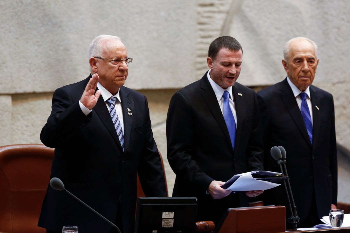 צפו: ראובן ריבלין הושבע לנשיא המדינה