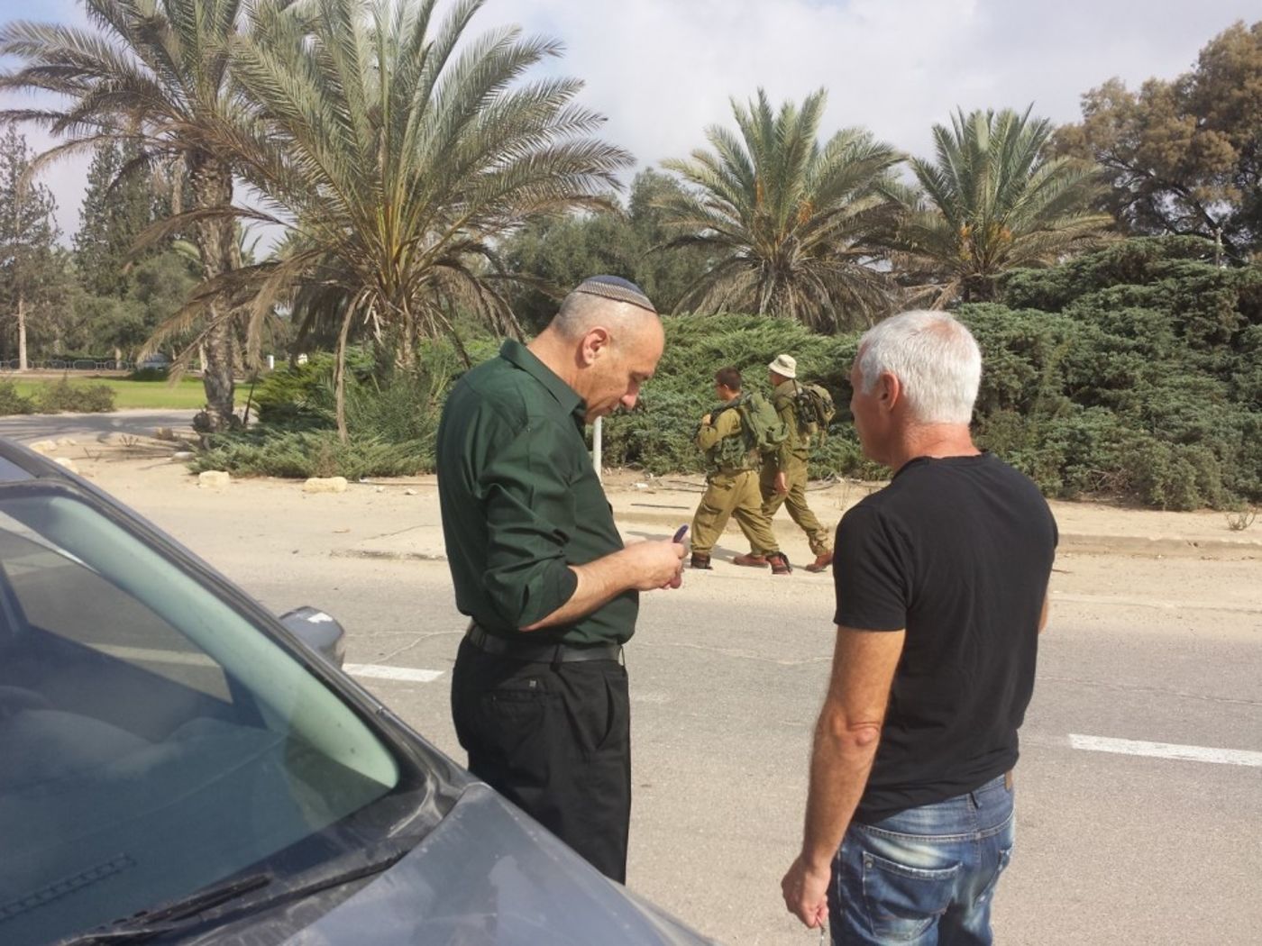ראש מועצת אשכול חיים ילין (2) קיבוץ נירים