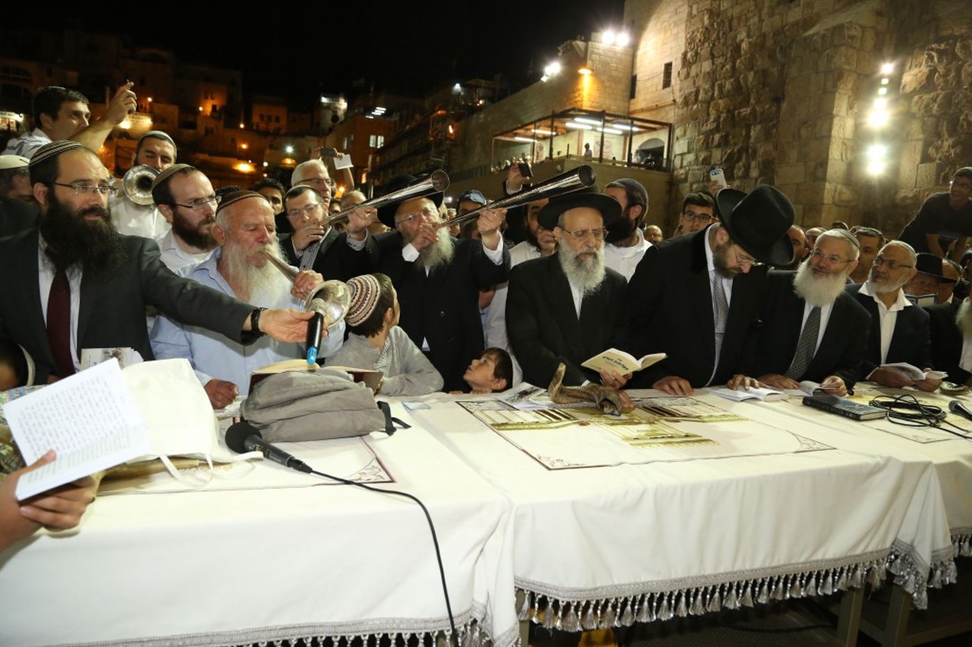 ותקעתם בחצוצרות - צילום צבי לין