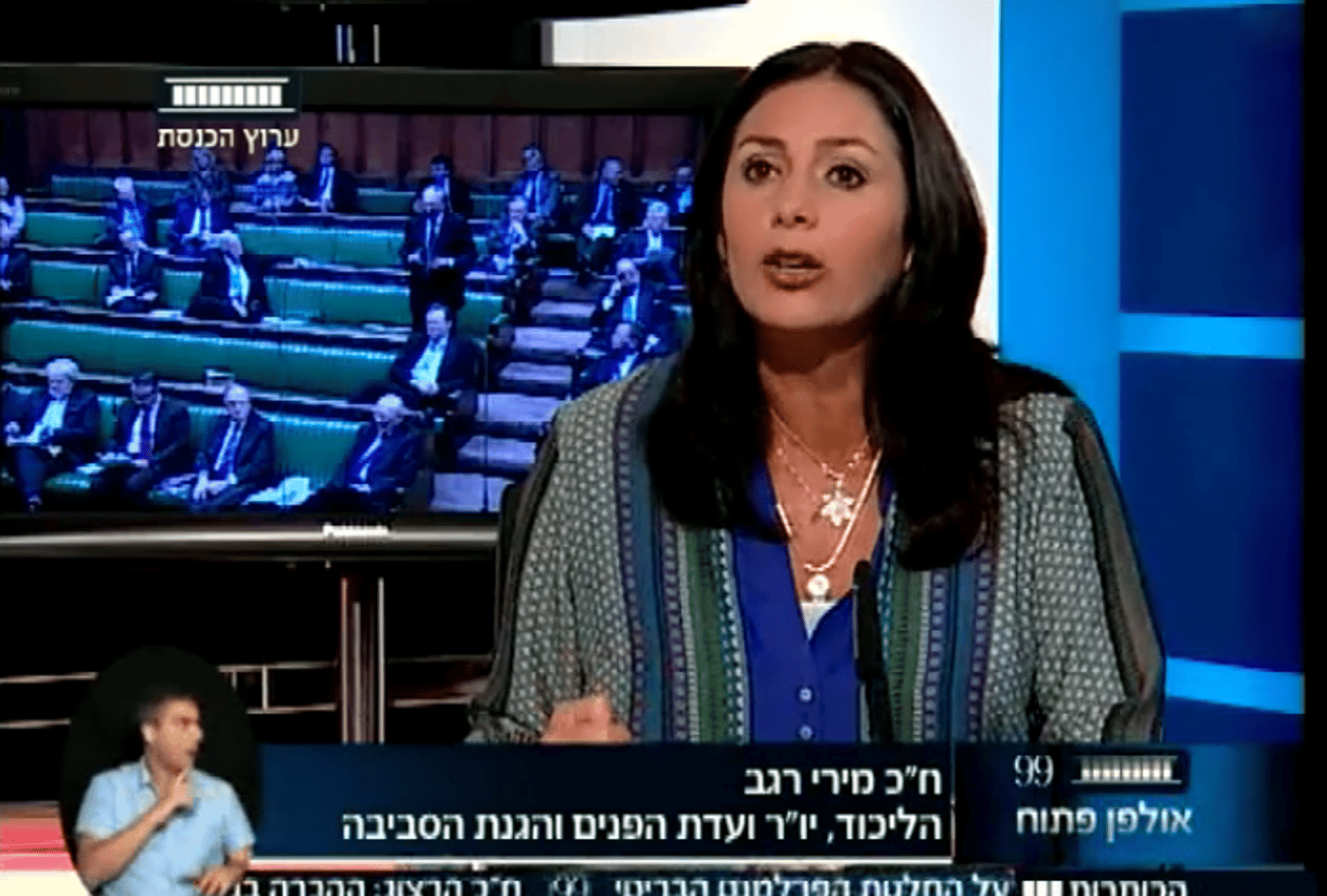 רגב: "להדיח את אחמד טיבי מהכנסת"