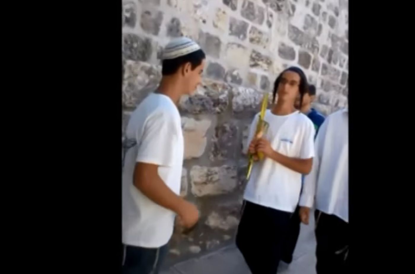 מרגש: נטילת לולב בהר הבית
