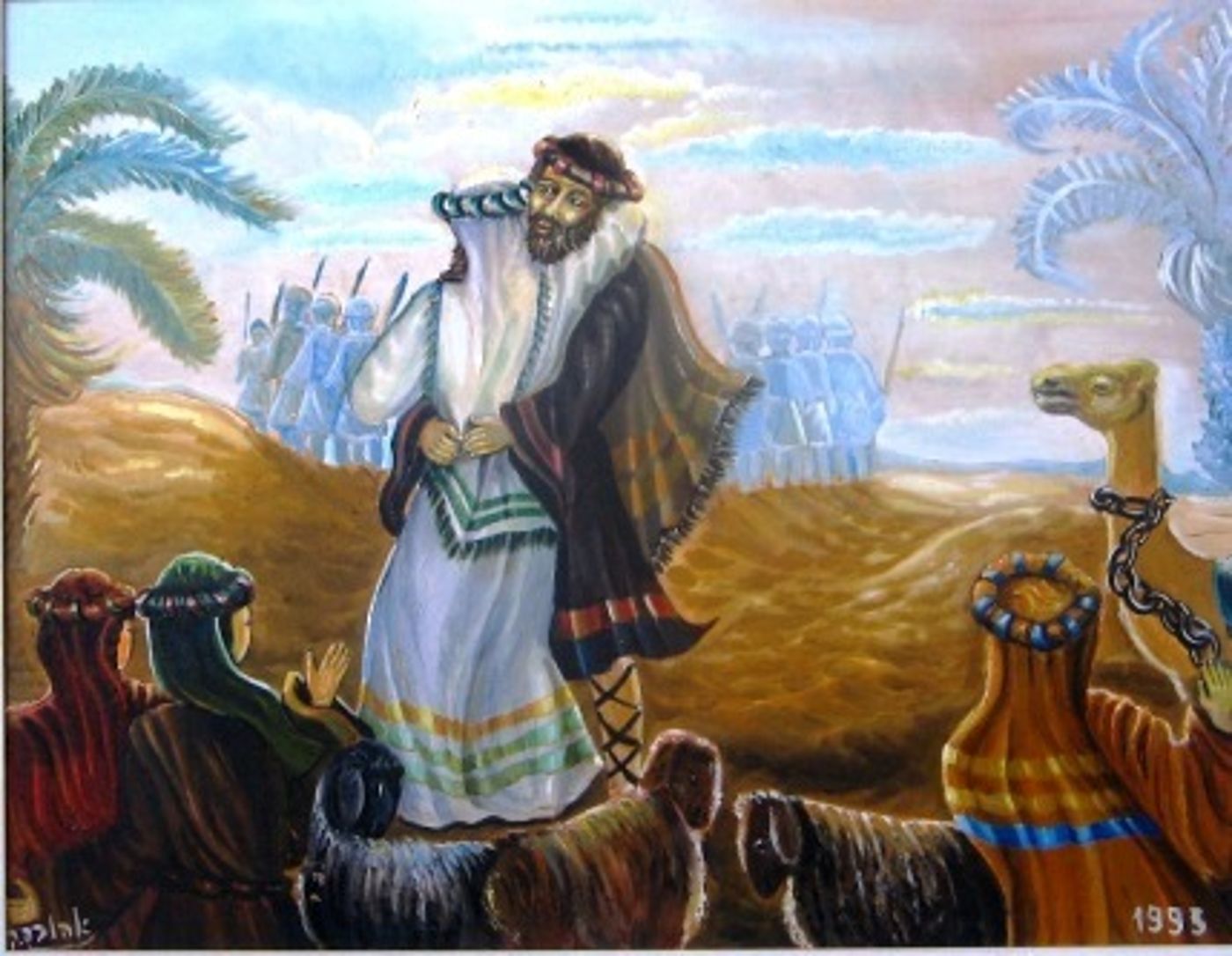 יעקב ועשיו נפגשים