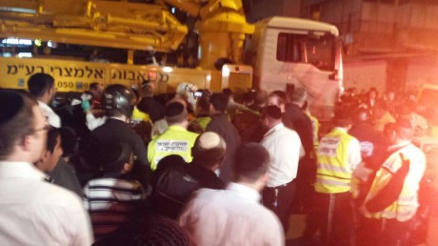 בני ברק: רוכב אופניים נדרס למוות ע"י משאית