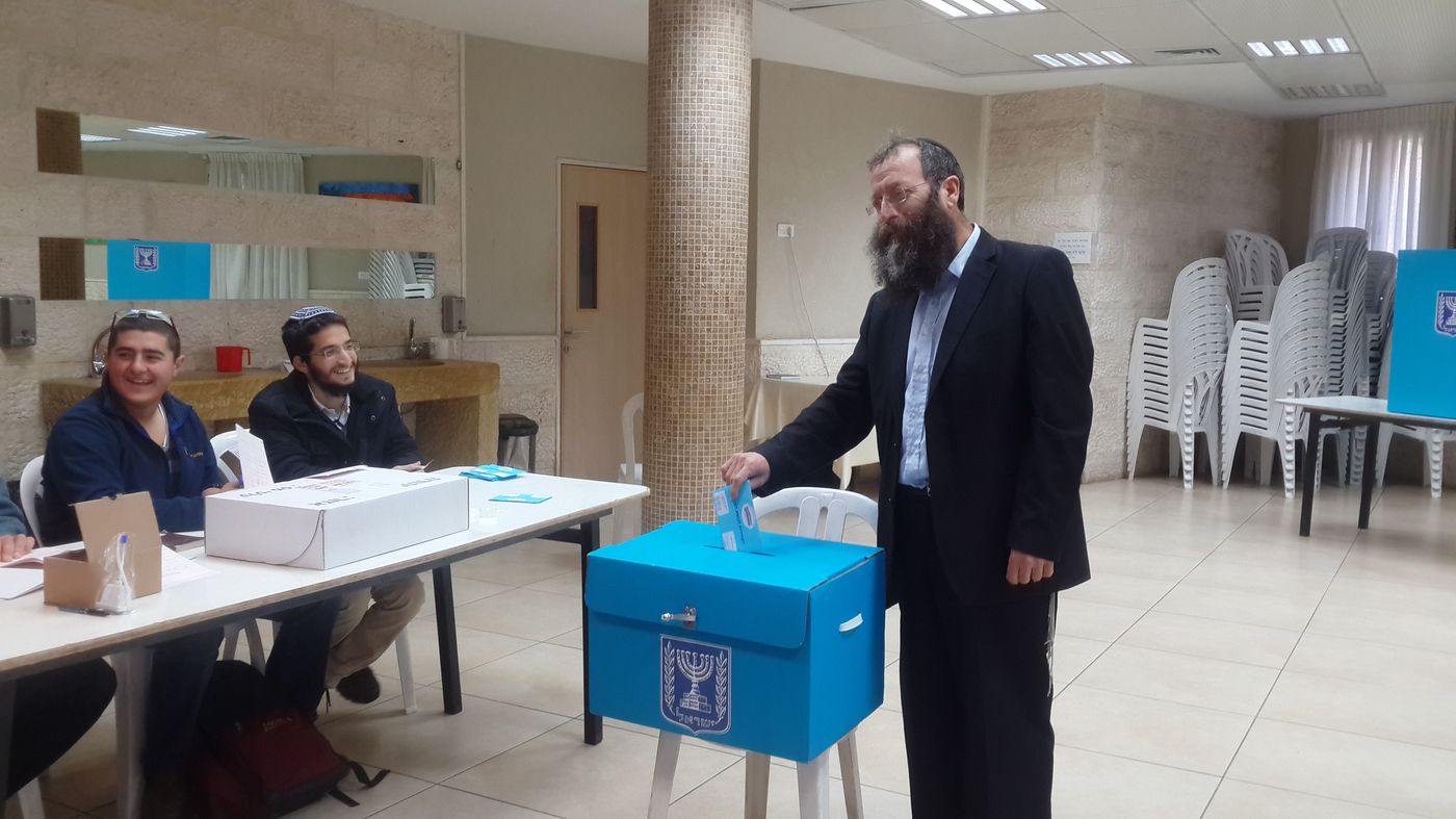 מרזל הצביע בחברון ונסע עם בנו ללשכת הגיוס