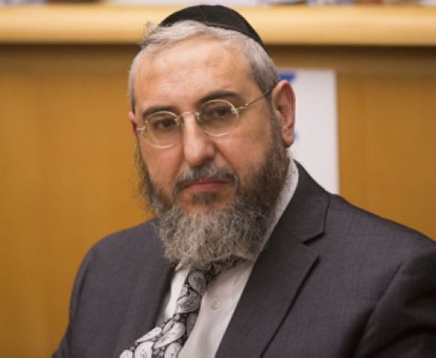 "ספריו של הרב אמסלם נמצאים אצלינו בישיבה"