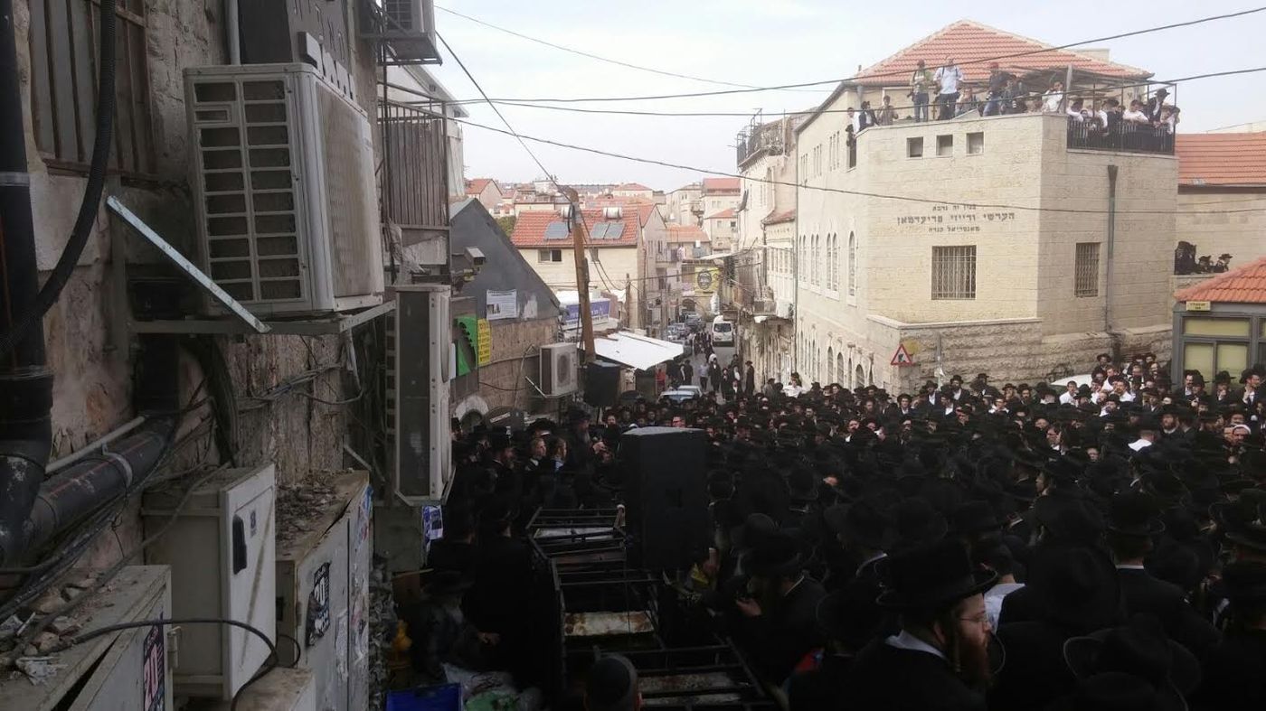 תיעוד: רבבות בהלווית ישעיהו קרישבסקי הי"ד